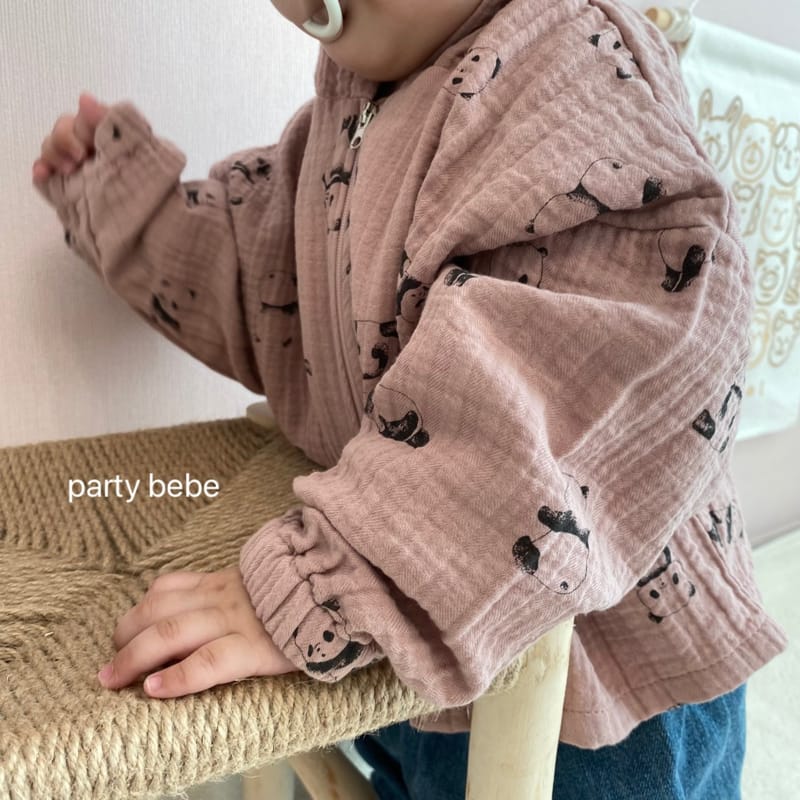 PARTY KIDS - Korean Children Fashion - #Kfashion4kids - Bebe Fanda Hood Zip-up Jacket - 4