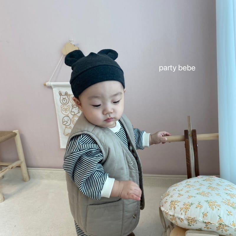 PARTY KIDS - Korean Children Fashion - #Kfashion4kids - Check Choco Vest - 4