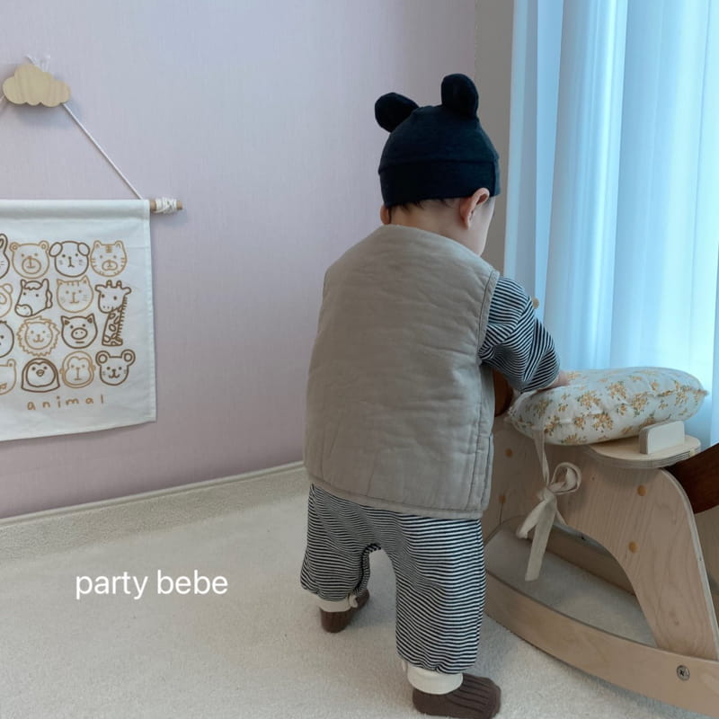 PARTY KIDS - Korean Children Fashion - #Kfashion4kids - Check Choco Vest - 5