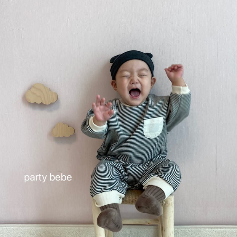 PARTY KIDS - Korean Children Fashion - #Kfashion4kids - Jerry Bodysuit with Beanie - 5