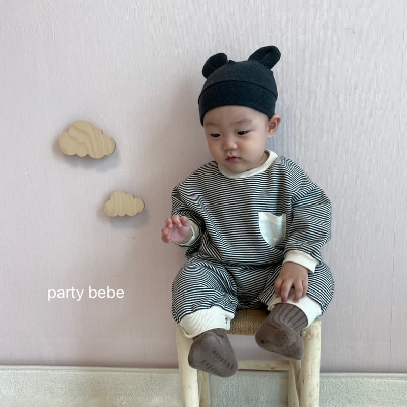 PARTY KIDS - Korean Children Fashion - #Kfashion4kids - Jerry Bodysuit with Beanie - 8