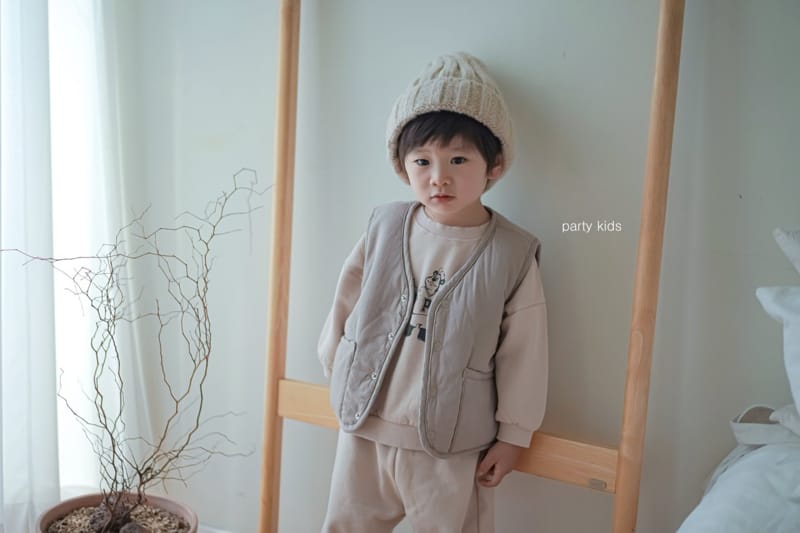 PARTY KIDS - Korean Children Fashion - #Kfashion4kids - Brownie Vest - 2