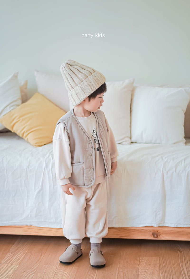 PARTY KIDS - Korean Children Fashion - #Kfashion4kids - Brownie Vest - 4