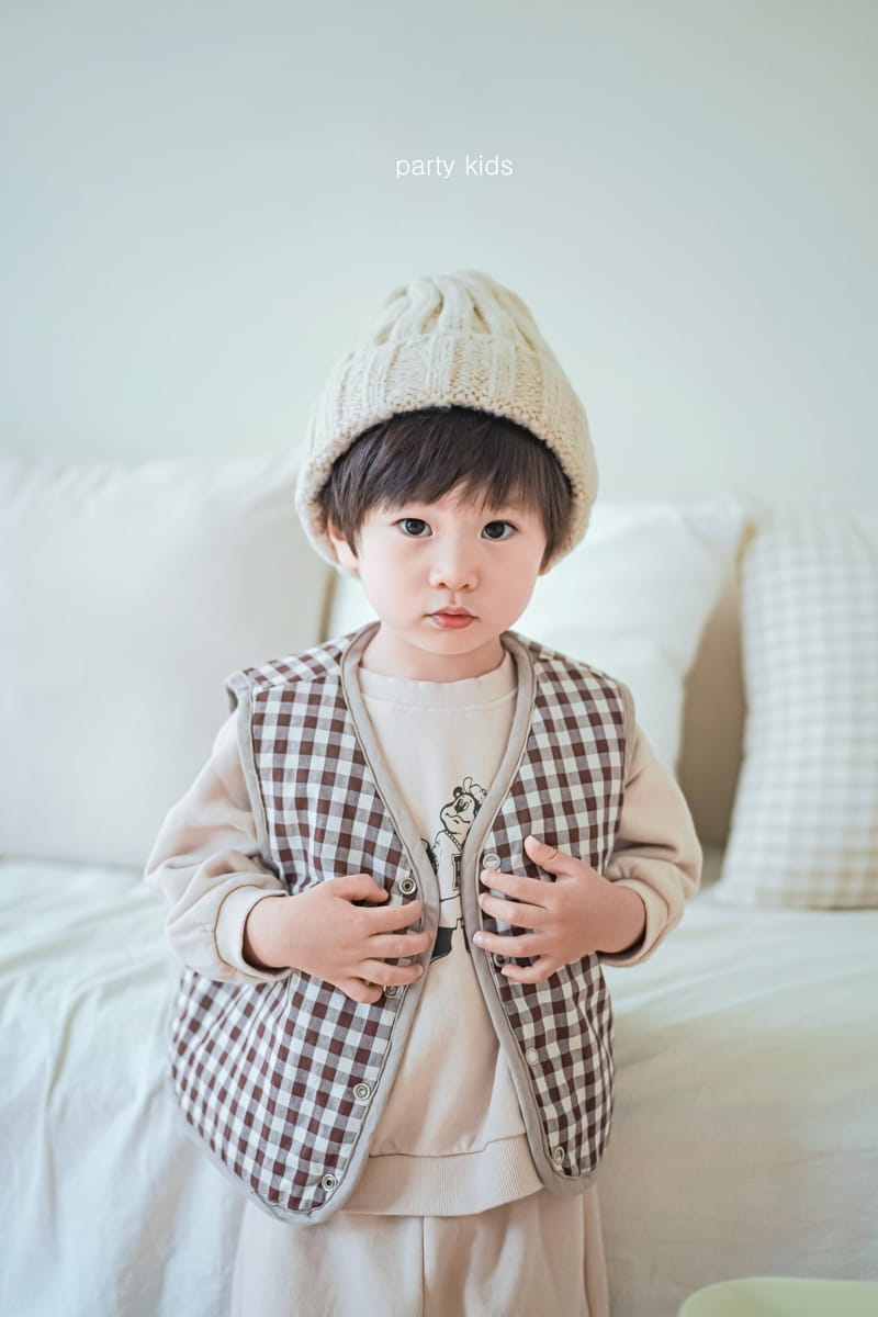 PARTY KIDS - Korean Children Fashion - #Kfashion4kids - Brownie Vest - 8