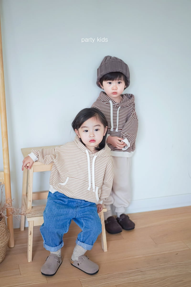 PARTY KIDS - Korean Children Fashion - #Kfashion4kids - Basic Hood Pullover