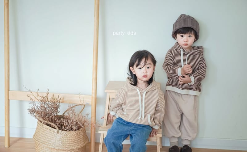 PARTY KIDS - Korean Children Fashion - #Kfashion4kids - Basic Hood Pullover - 10
