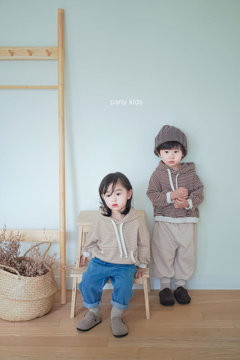 PARTY KIDS - Korean Children Fashion - #Kfashion4kids - Basic Hood Pullover - 11