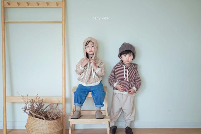 PARTY KIDS - Korean Children Fashion - #Kfashion4kids - Basic Hood Pullover - 8