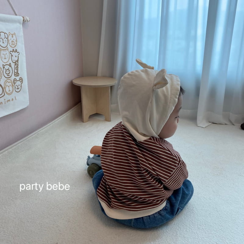 PARTY KIDS - Korean Children Fashion - #Kfashion4kids - Bebe Losy Hood Top - 3