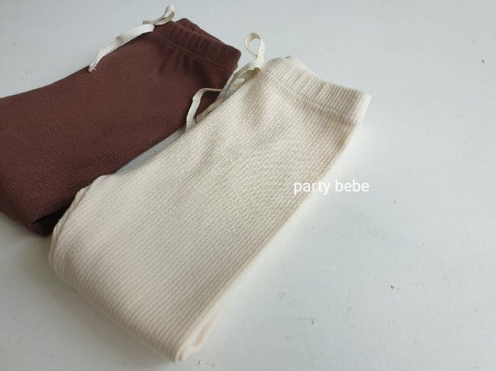 PARTY KIDS - Korean Children Fashion - #Kfashion4kids - Bebe Milk Leggings - 4