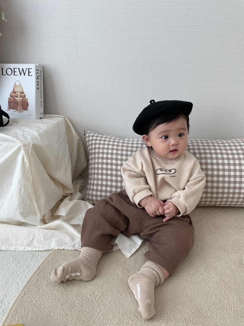 PARTY KIDS - Korean Children Fashion - #Kfashion4kids - Bebe Mini Bread Sweatshirt - 9