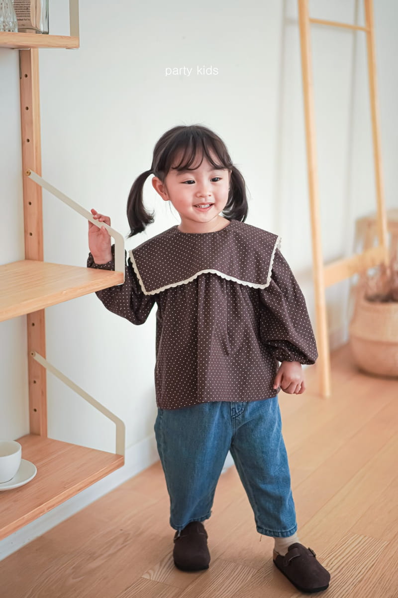 PARTY KIDS - Korean Children Fashion - #Kfashion4kids - Mont Saint Blouse - 3