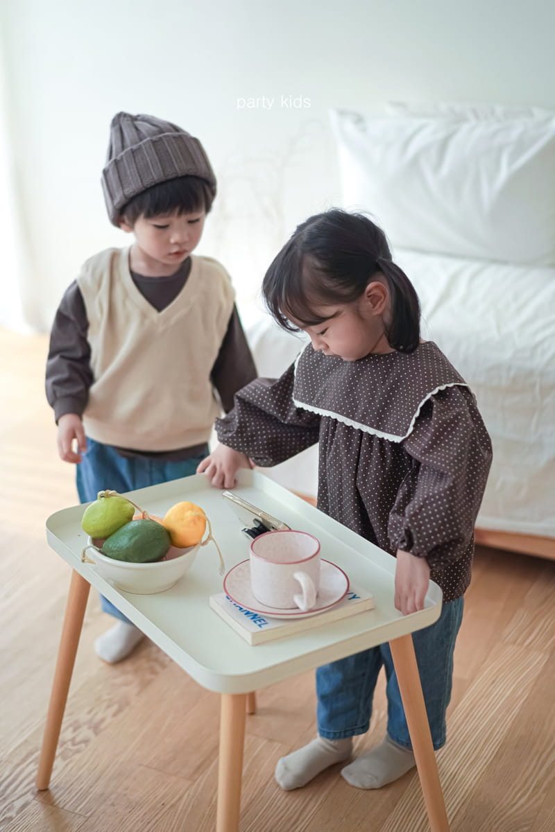 PARTY KIDS - Korean Children Fashion - #Kfashion4kids - Mont Saint Blouse - 4