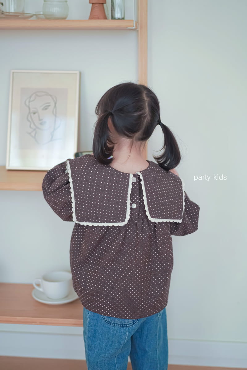 PARTY KIDS - Korean Children Fashion - #Kfashion4kids - Mont Saint Blouse - 5