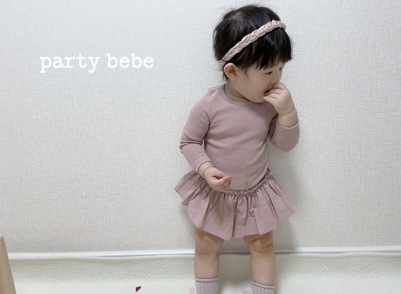 PARTY KIDS - Korean Children Fashion - #Kfashion4kids - Bebe Frill Romper with Cardigan - 7