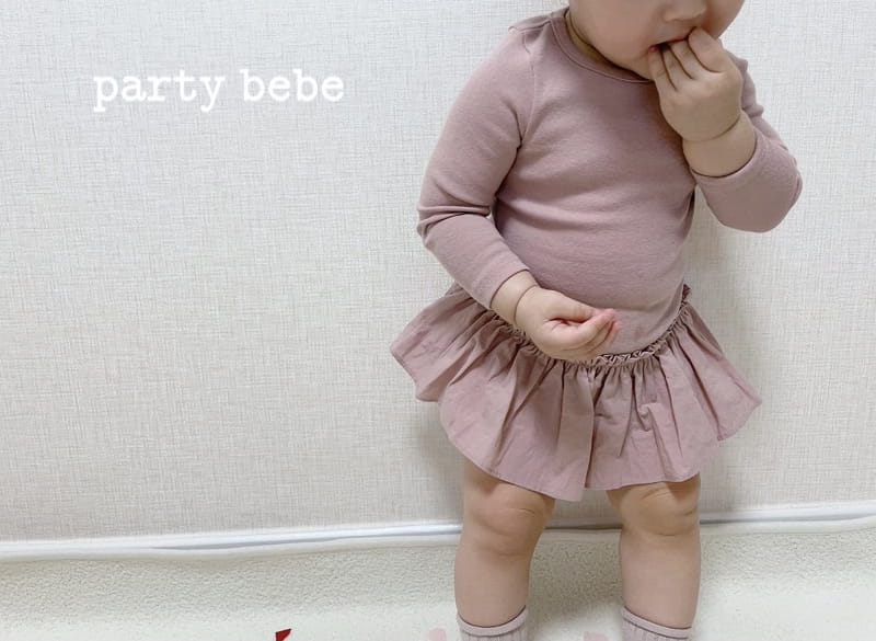 PARTY KIDS - Korean Children Fashion - #Kfashion4kids - Bebe Frill Romper with Cardigan - 8
