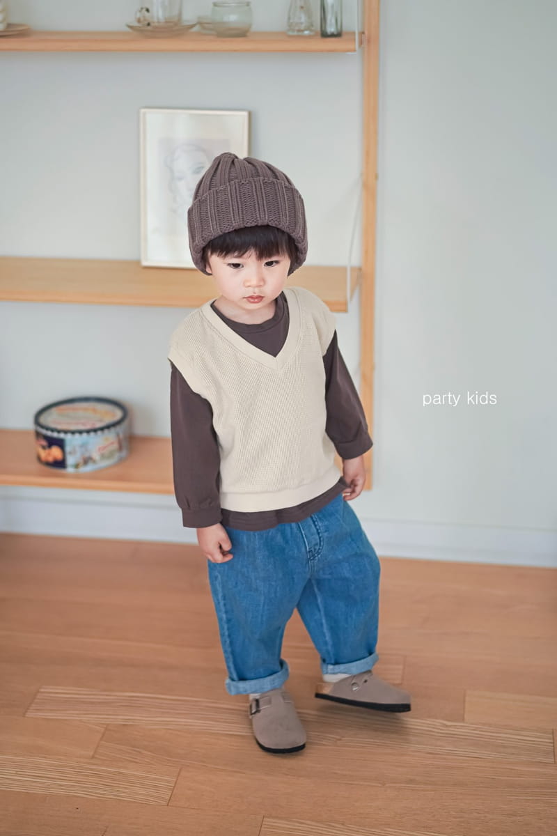 PARTY KIDS - Korean Children Fashion - #Kfashion4kids - Dindin Denim Pants