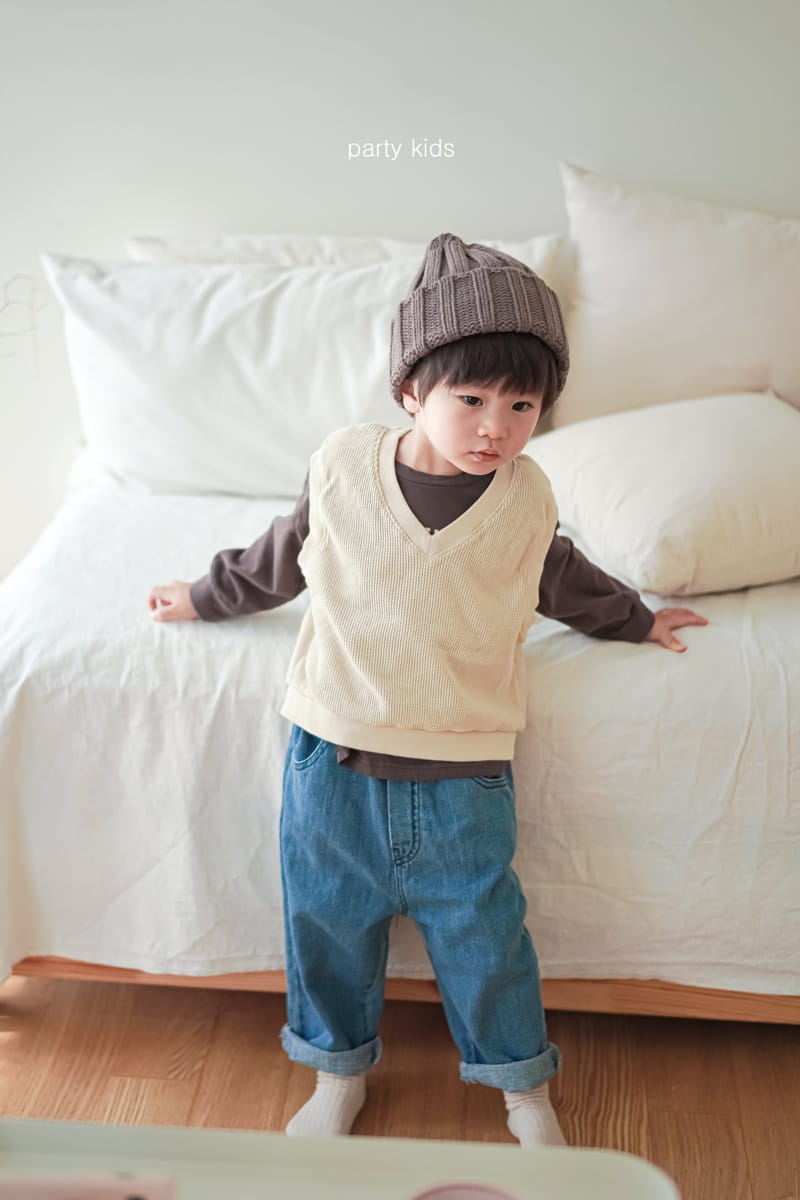 PARTY KIDS - Korean Children Fashion - #Kfashion4kids - Dindin Denim Pants - 6