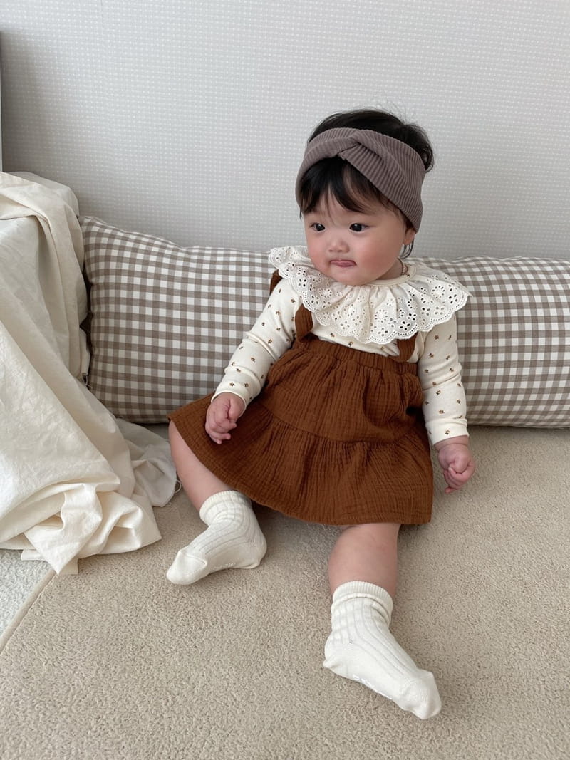 PARTY KIDS - Korean Children Fashion - #Kfashion4kids - Raina Suspender Skirt - 11