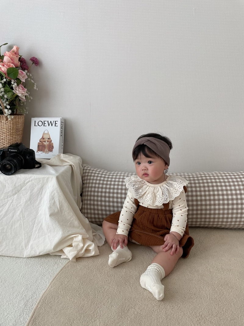PARTY KIDS - Korean Children Fashion - #Kfashion4kids - Raina Suspender Skirt - 9