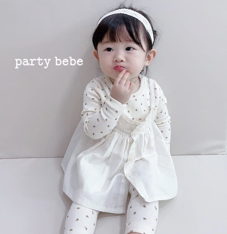 PARTY KIDS - Korean Children Fashion - #Kfashion4kids - Lace Bustier with Hairband - 3