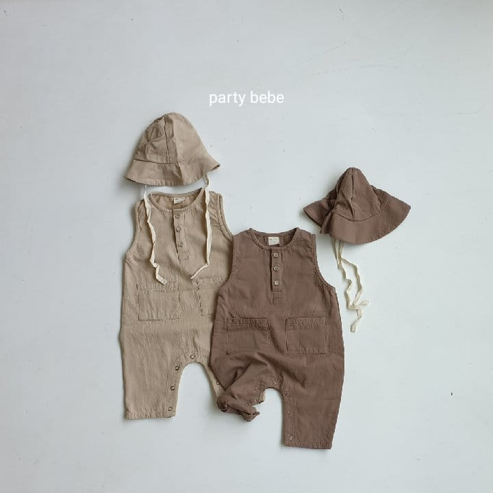 PARTY KIDS - Korean Children Fashion - #Kfashion4kids - Lego Bodysuit with Bucket Hat - 2