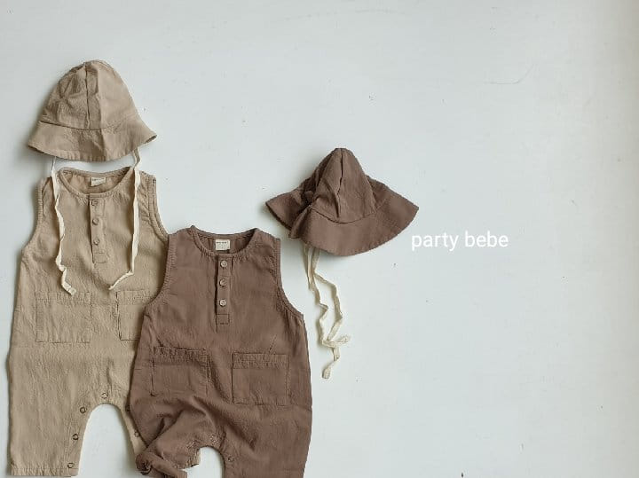 PARTY KIDS - Korean Children Fashion - #Kfashion4kids - Lego Bodysuit with Bucket Hat - 3
