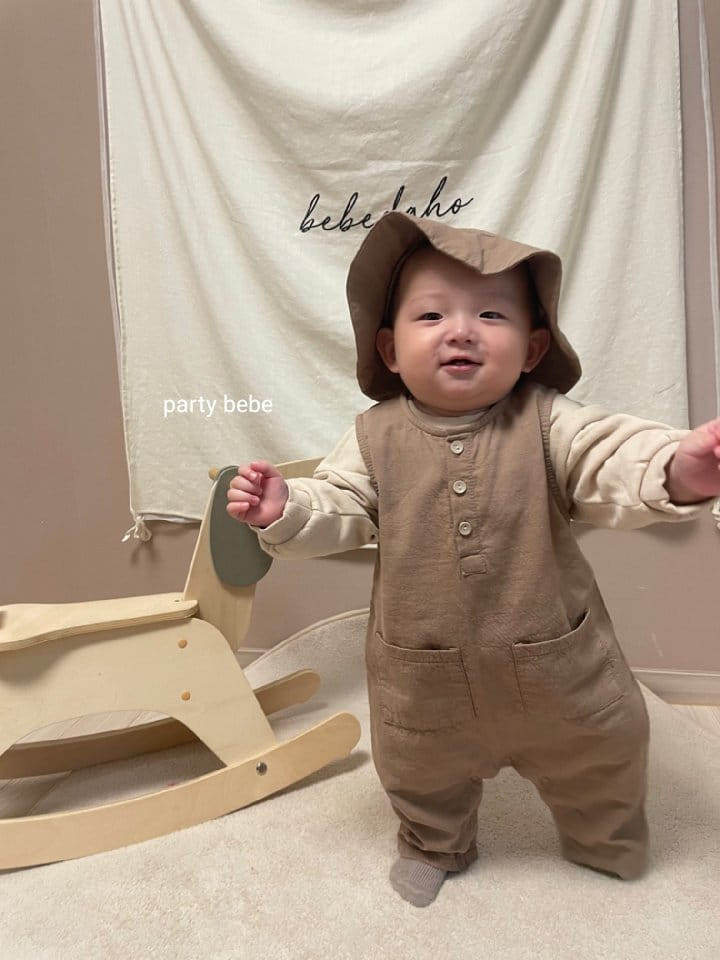 PARTY KIDS - Korean Children Fashion - #Kfashion4kids - Lego Bodysuit with Bucket Hat - 8