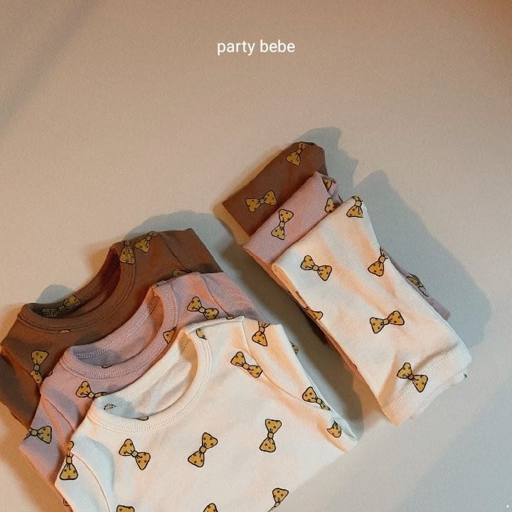 PARTY KIDS - Korean Children Fashion - #Kfashion4kids - Ribbon Easywear