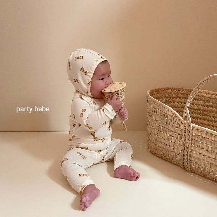 PARTY KIDS - Korean Children Fashion - #Kfashion4kids - Ribbon Easywear - 3
