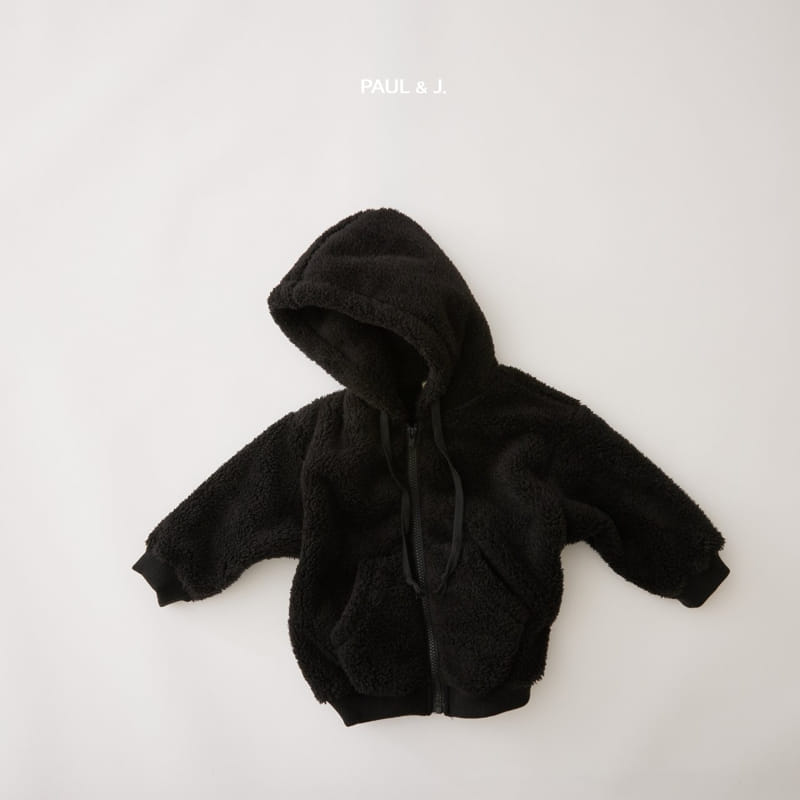 PAUL & J - Korean Children Fashion - #Kfashion4kids - Bear Fleece Jacket - 2