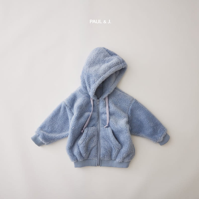 PAUL & J - Korean Children Fashion - #Kfashion4kids - Bear Fleece Jacket - 3