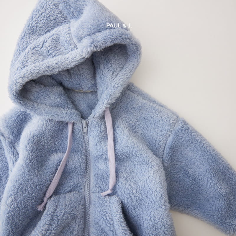 PAUL & J - Korean Children Fashion - #Kfashion4kids - Bear Fleece Jacket - 4