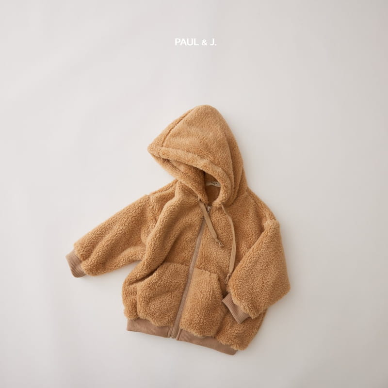 PAUL & J - Korean Children Fashion - #Kfashion4kids - Bear Fleece Jacket - 5