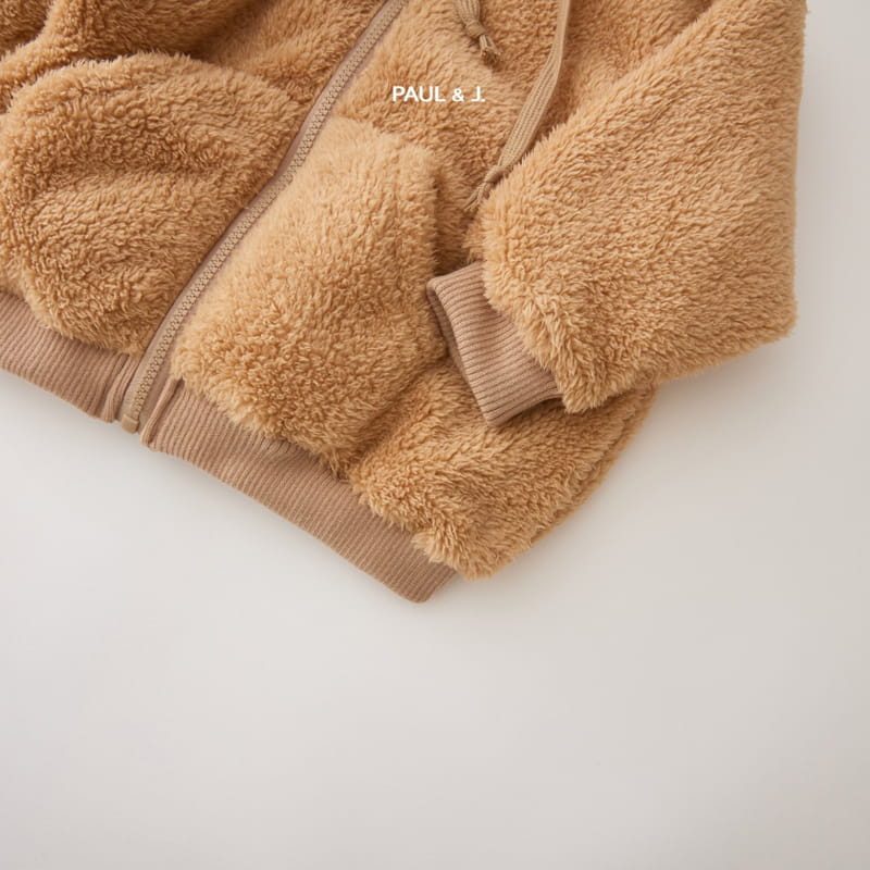 PAUL & J - Korean Children Fashion - #Kfashion4kids - Bear Fleece Jacket - 6