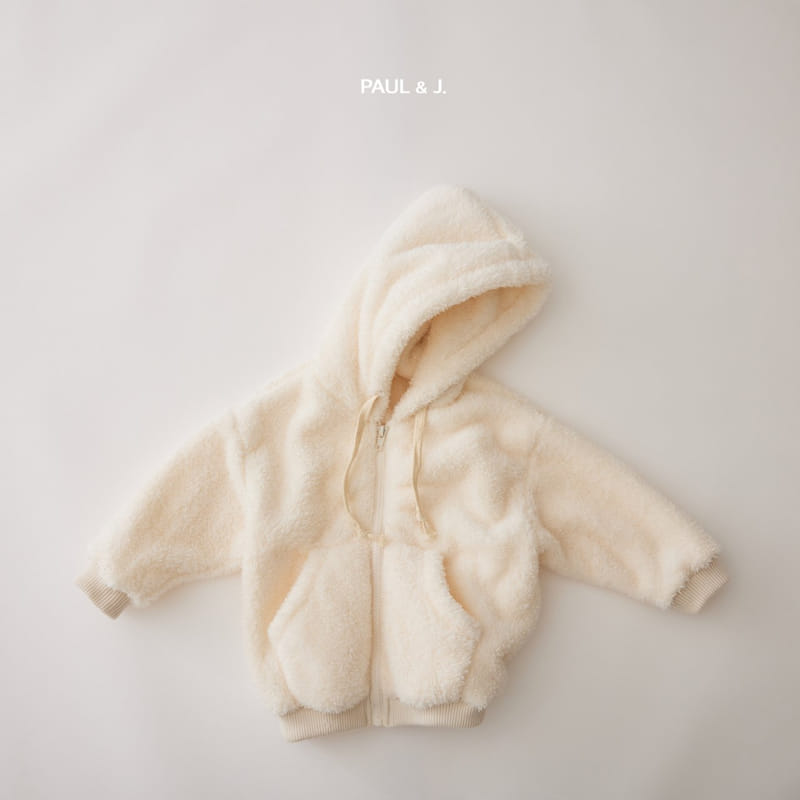 PAUL & J - Korean Children Fashion - #Kfashion4kids - Bear Fleece Jacket - 9