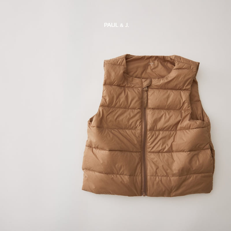 PAUL & J - Korean Children Fashion - #Kfashion4kids - Ultra Light Down Vest - 3