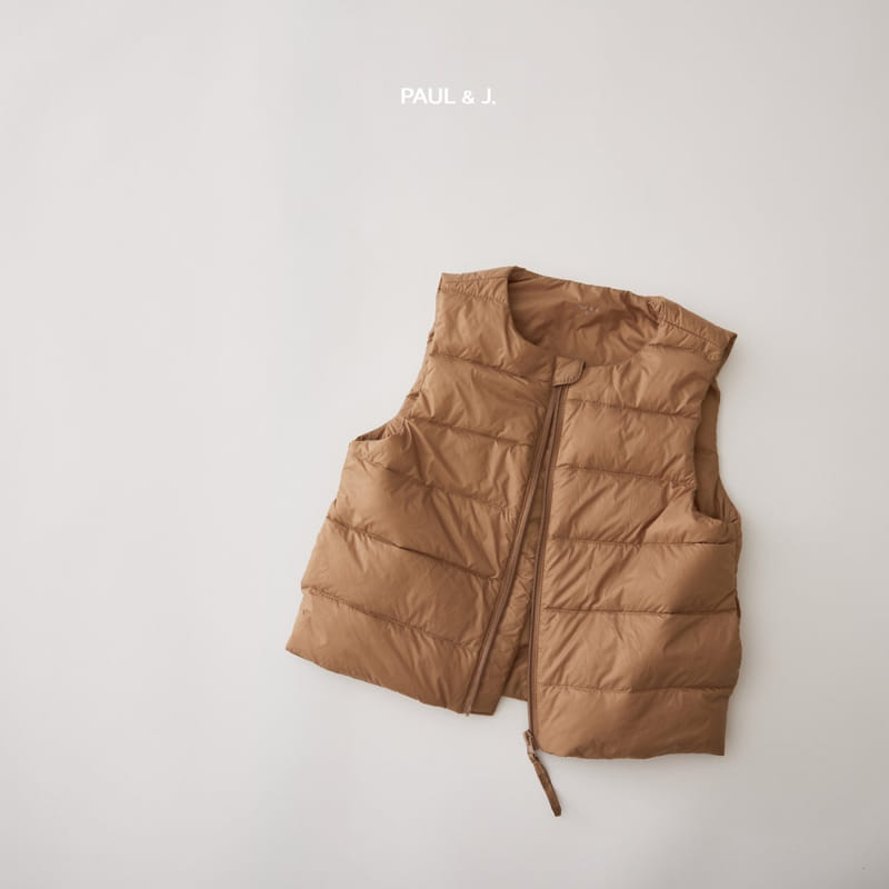 PAUL & J - Korean Children Fashion - #Kfashion4kids - Ultra Light Down Vest - 4
