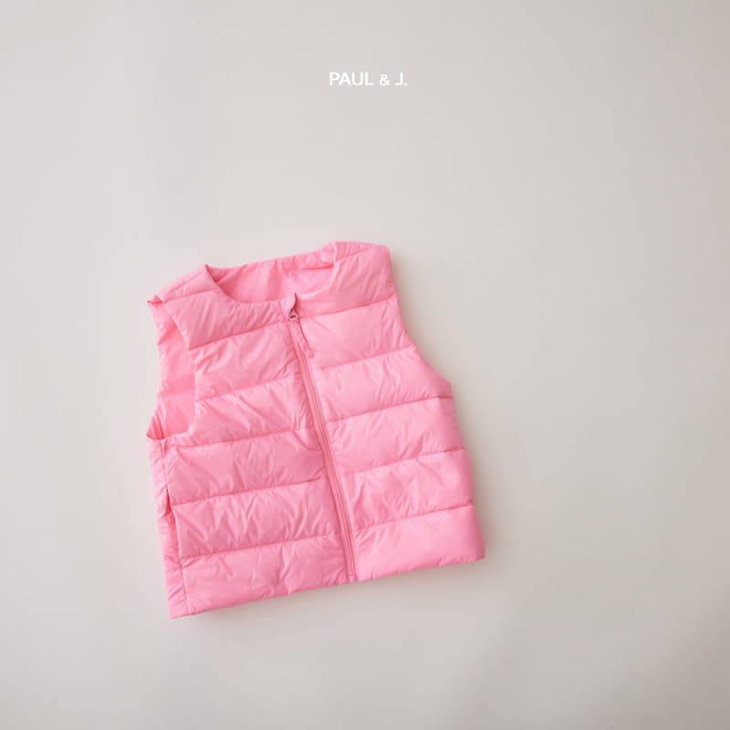 PAUL & J - Korean Children Fashion - #Kfashion4kids - Ultra Light Down Vest - 9