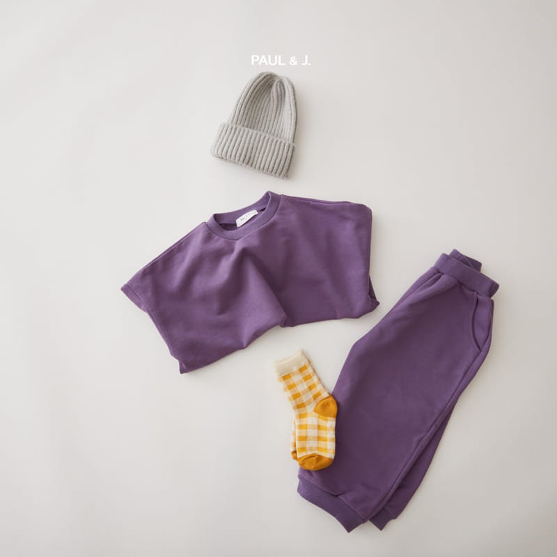 PAUL & J - Korean Children Fashion - #Kfashion4kids - Crayon Top Bottom Set - 8