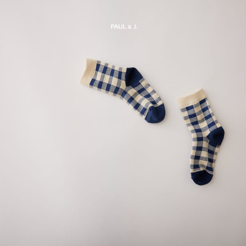 PAUL & J - Korean Children Fashion - #Kfashion4kids - Latte Socks [set of 5] - 6