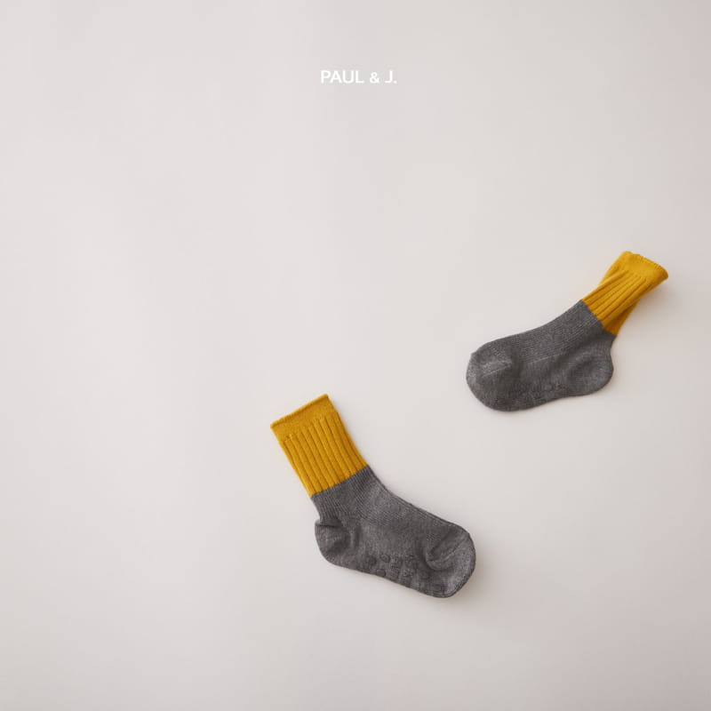 PAUL & J - Korean Children Fashion - #Kfashion4kids - True Colored Socks [set of 5] - 4