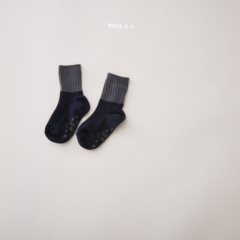 PAUL & J - Korean Children Fashion - #Kfashion4kids - True Colored Socks [set of 5] - 5