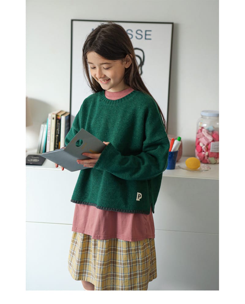 PEACH-CREAM - Korean Children Fashion - #Kfashion4kids - Roba Knit Pullover