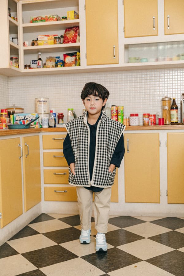 PEANUT - Korean Children Fashion - #Kfashion4kids - Caramel Bonding Vest - 10