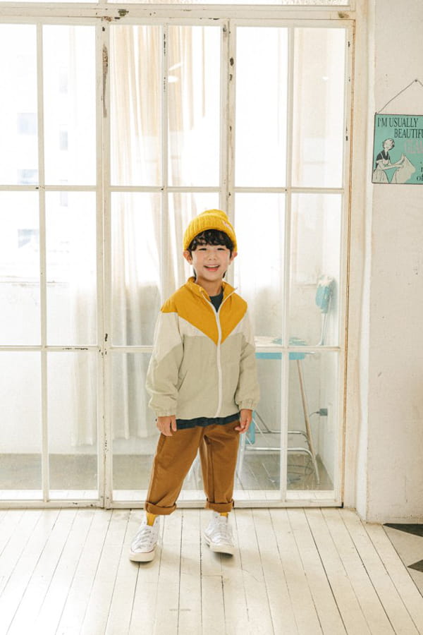 PEANUT - Korean Children Fashion - #Kfashion4kids - Blocking Windbreaker - 12