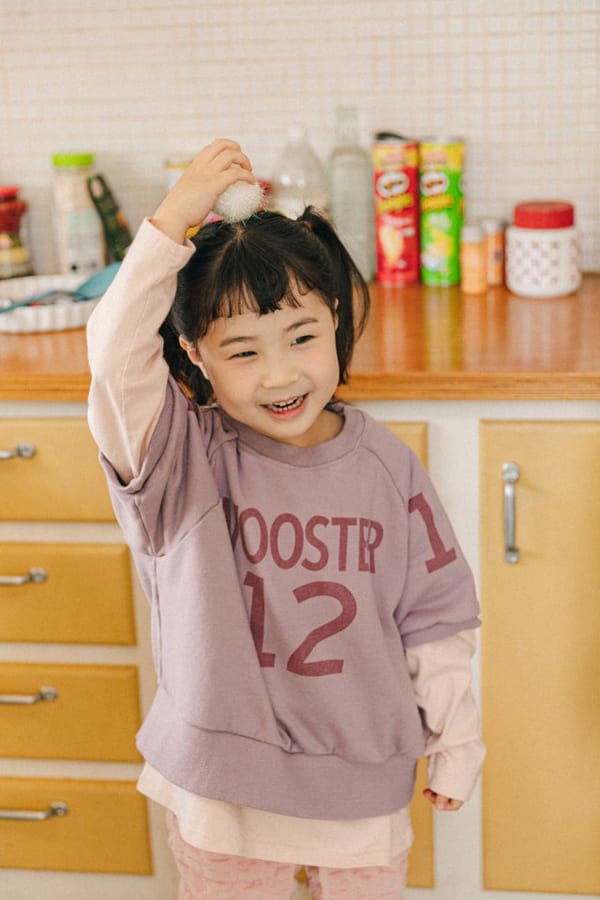 PEANUT - Korean Children Fashion - #Kfashion4kids - Wooster 12 Sweatshirt - 6
