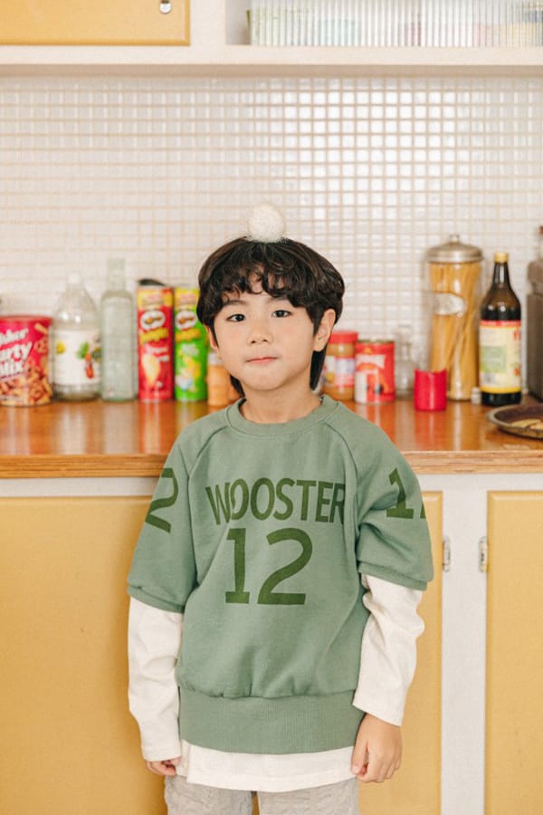 PEANUT - Korean Children Fashion - #Kfashion4kids - Wooster 12 Sweatshirt - 7