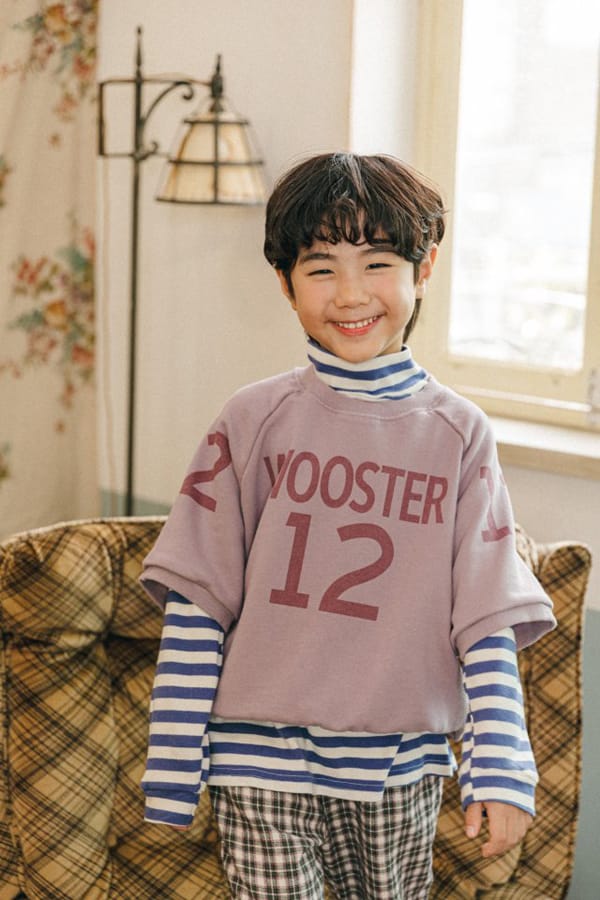 PEANUT - Korean Children Fashion - #Kfashion4kids - Wooster 12 Sweatshirt - 8
