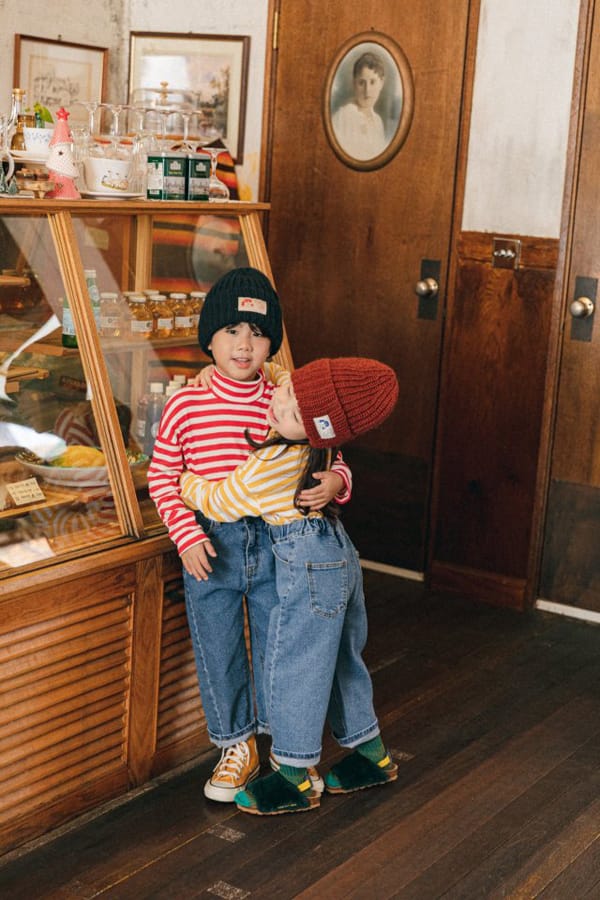 PEANUT - Korean Children Fashion - #Kfashion4kids - Low Denim Pants - 3